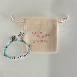 Little Words Project Scorpio Bracelet - Blue and White